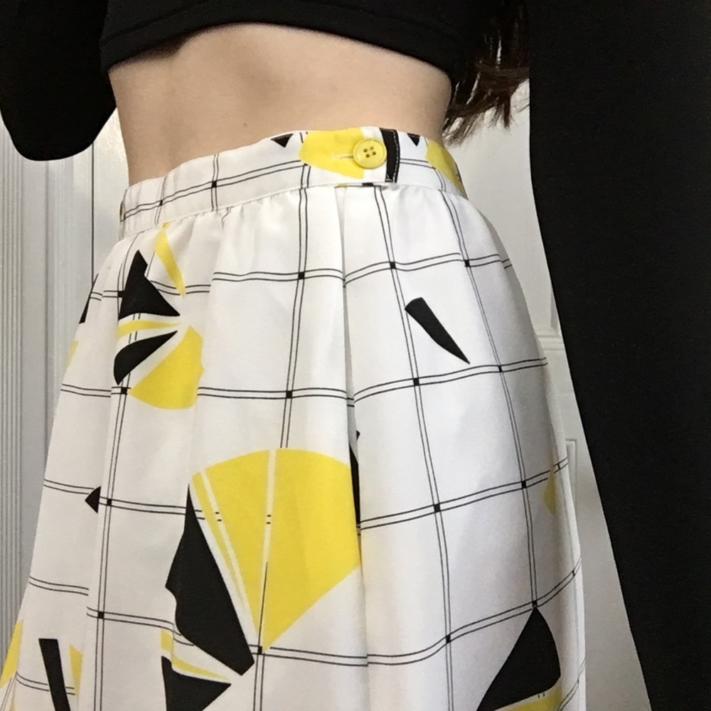 Retro Midi Skirt